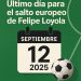 Último día para el salto europeo de Felipe Loyola